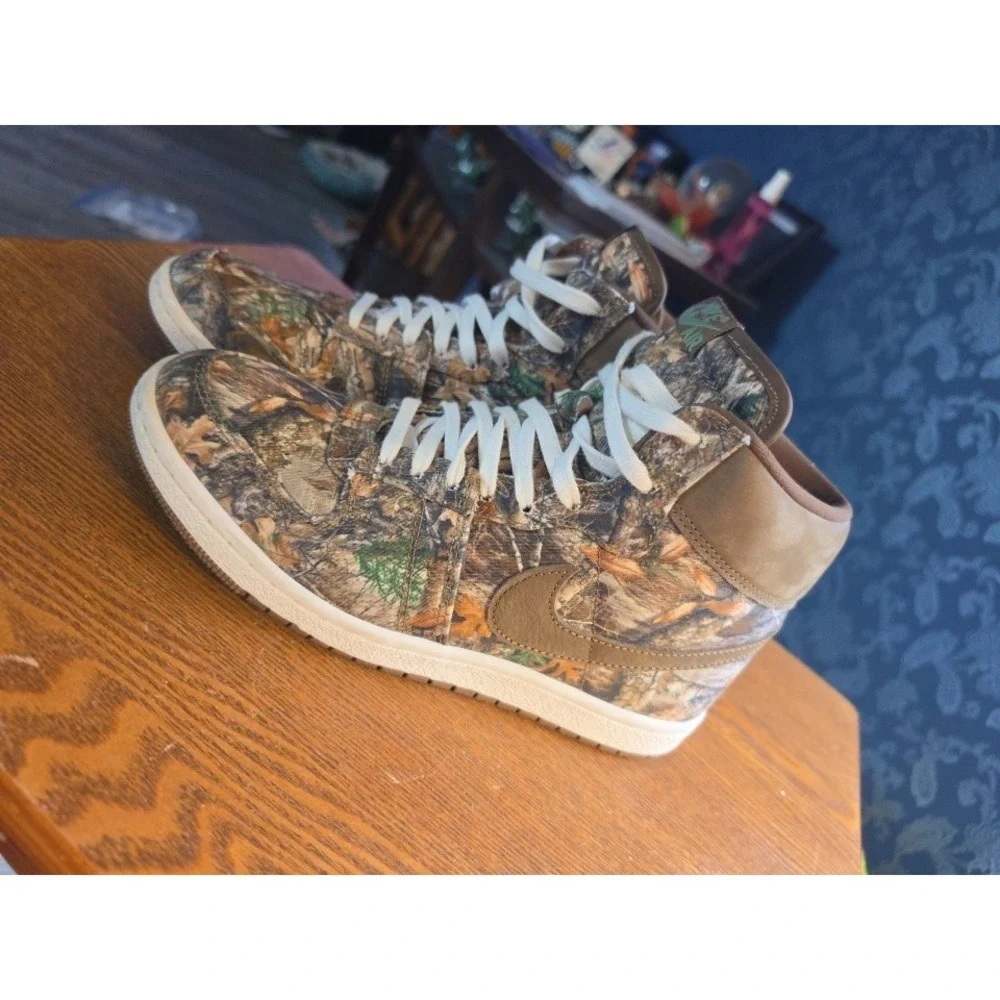 Nike‎ Jordan Air Ship Realtree Camo PE SP 8.5 Sneakers Tennis Shoes Athletic